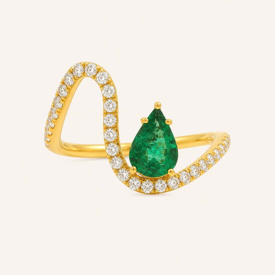 Feyre Emerald Ring - Psylish