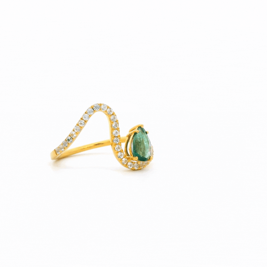 Feyre Emerald Ring - Psylish
