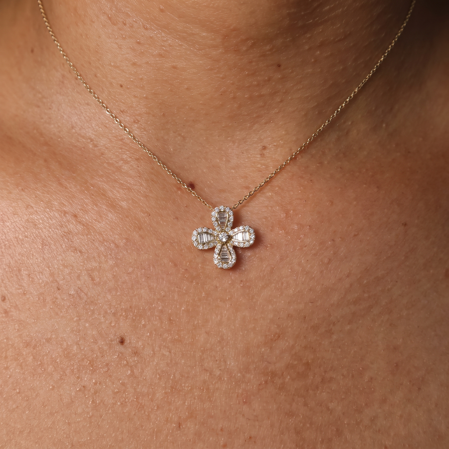 Fiorel Necklace in Yellow Gold
