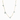 Five Diamond Heart Mix Gold Necklace - Psylish