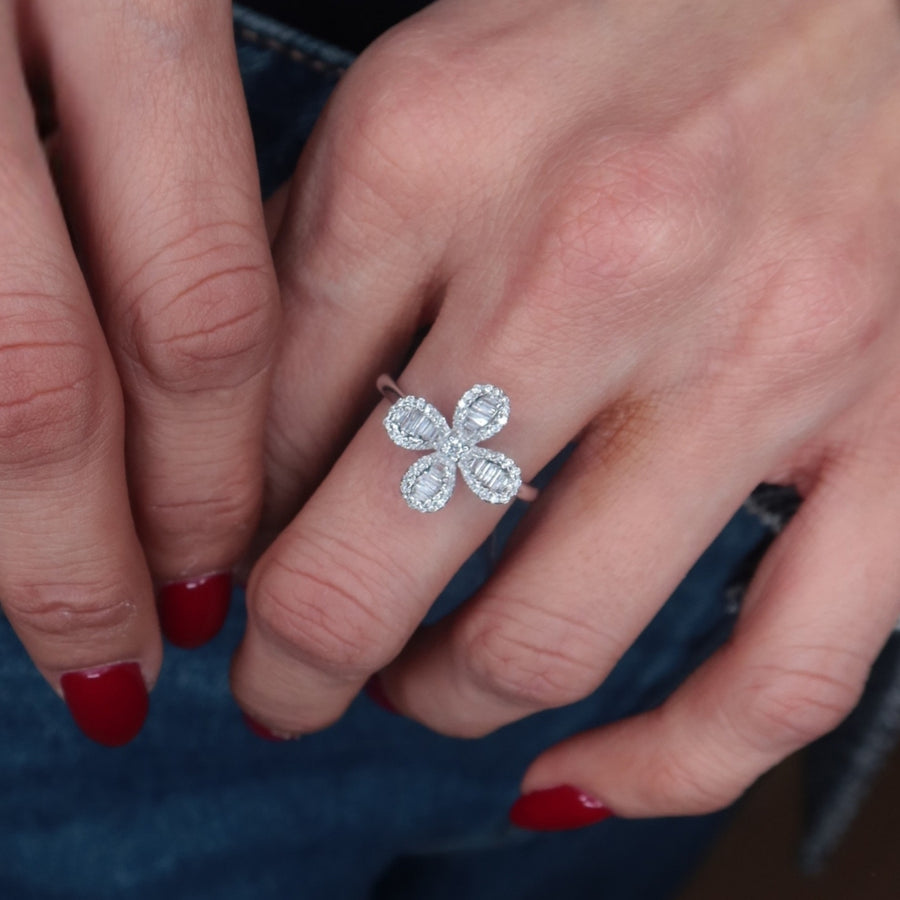 Floro Diamond Ring - Psylish