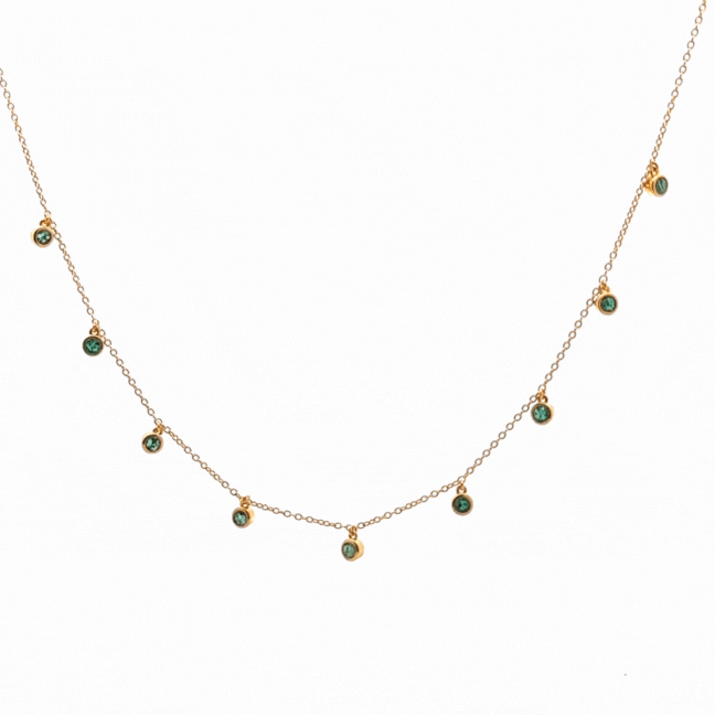 Lumina Emerald Necklace - Psylish