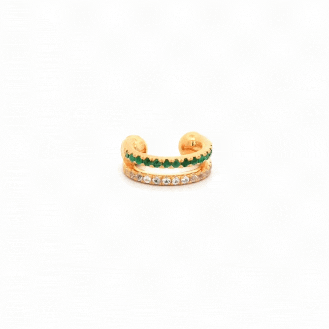 Rey Petite Emerald Earring