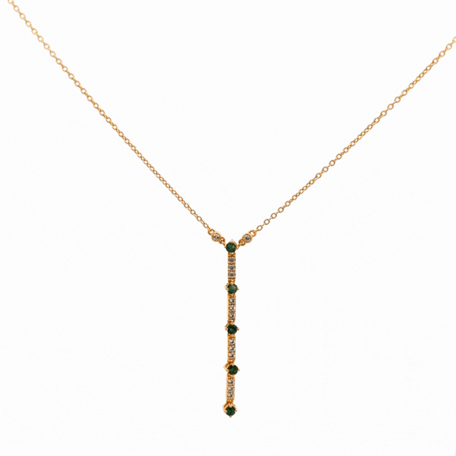 Mila Emerald Necklace