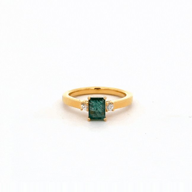 Lilo Emerald Ring