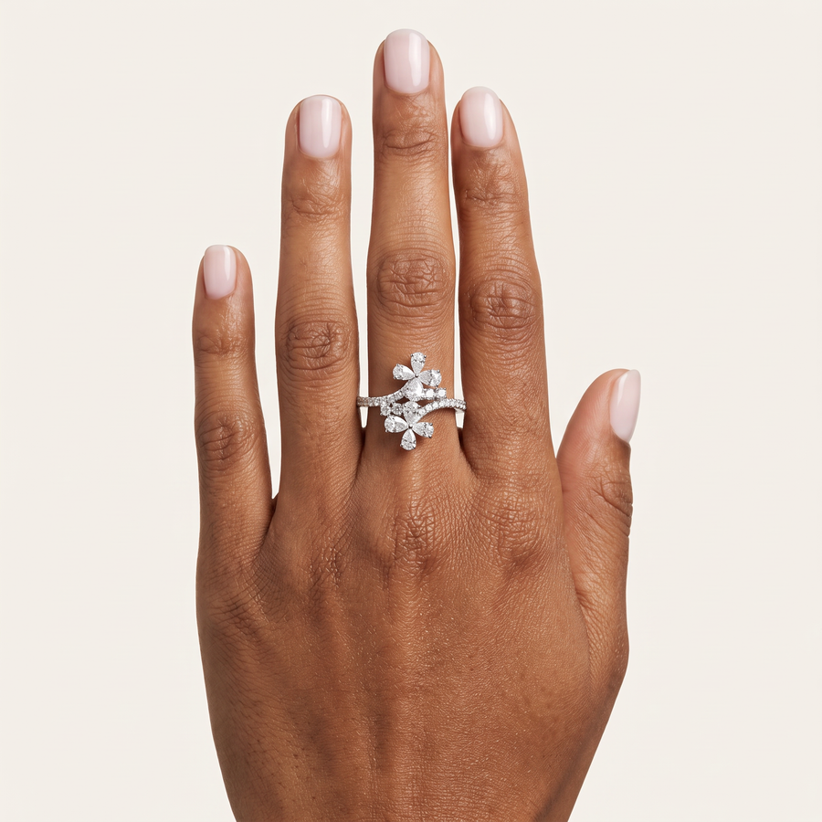 Gigi Diamond Ring On Hand