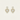 Heart Drop Diamond Earrings - Psylish