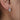 Heart Drop Diamond Earrings - Psylish