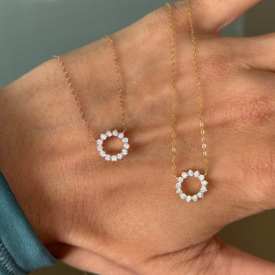 Circle of Life Diamond Necklace - Psylish