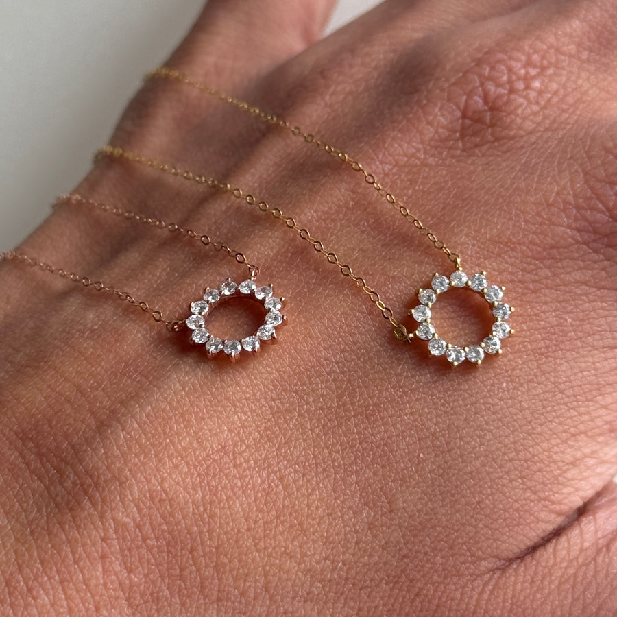 Circle of Life Diamond Necklace - Psylish