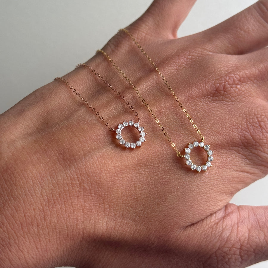Circle of Life Diamond Necklace - Psylish