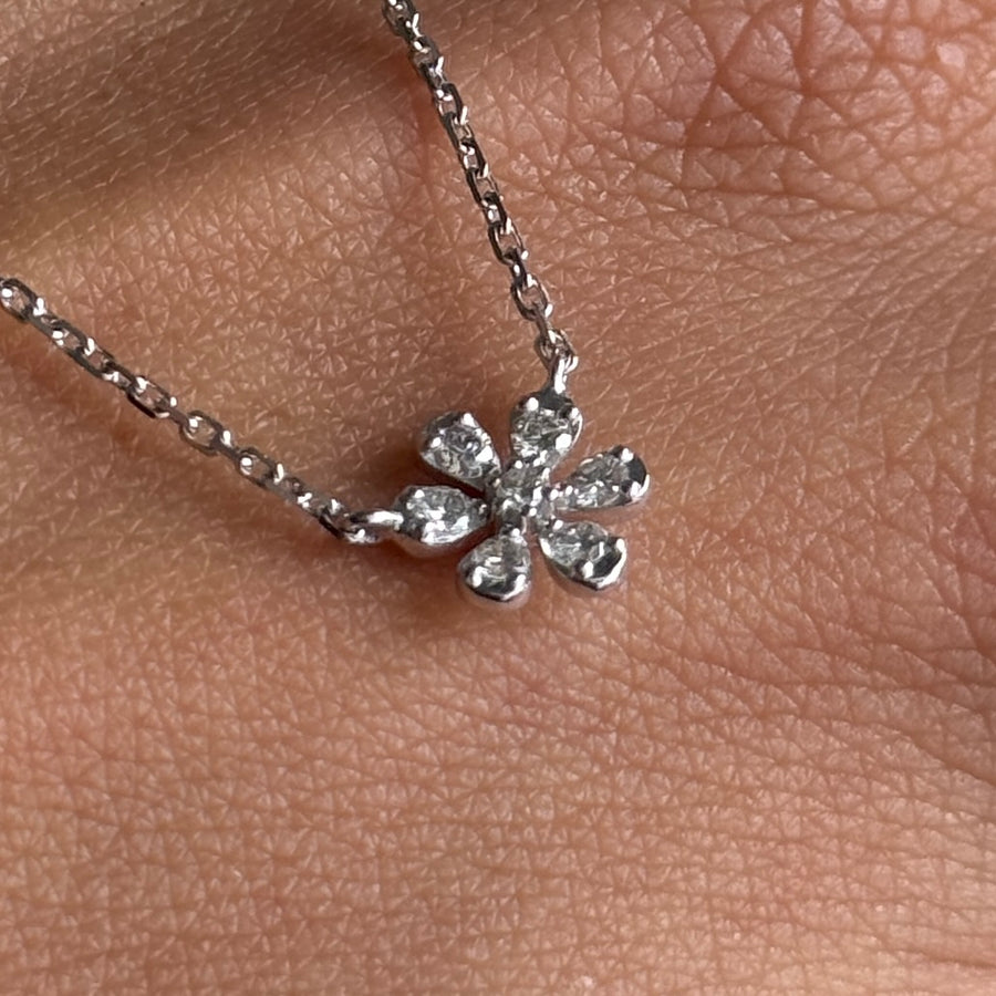 Lily Diamond Necklace - Psylish