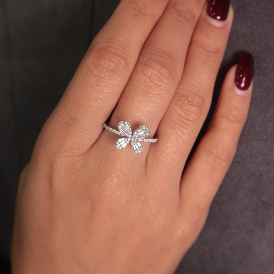 Abundance Butterfly Diamond Ring - Psylish