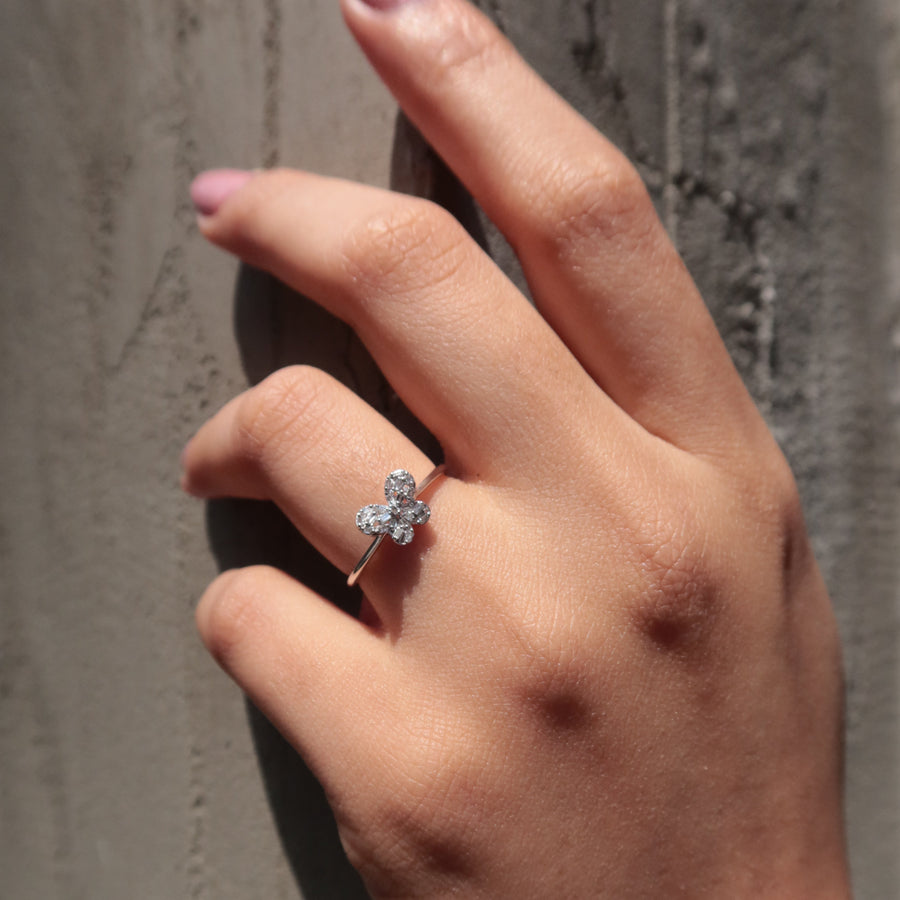 Yori Butterfly Diamond Ring - Psylish