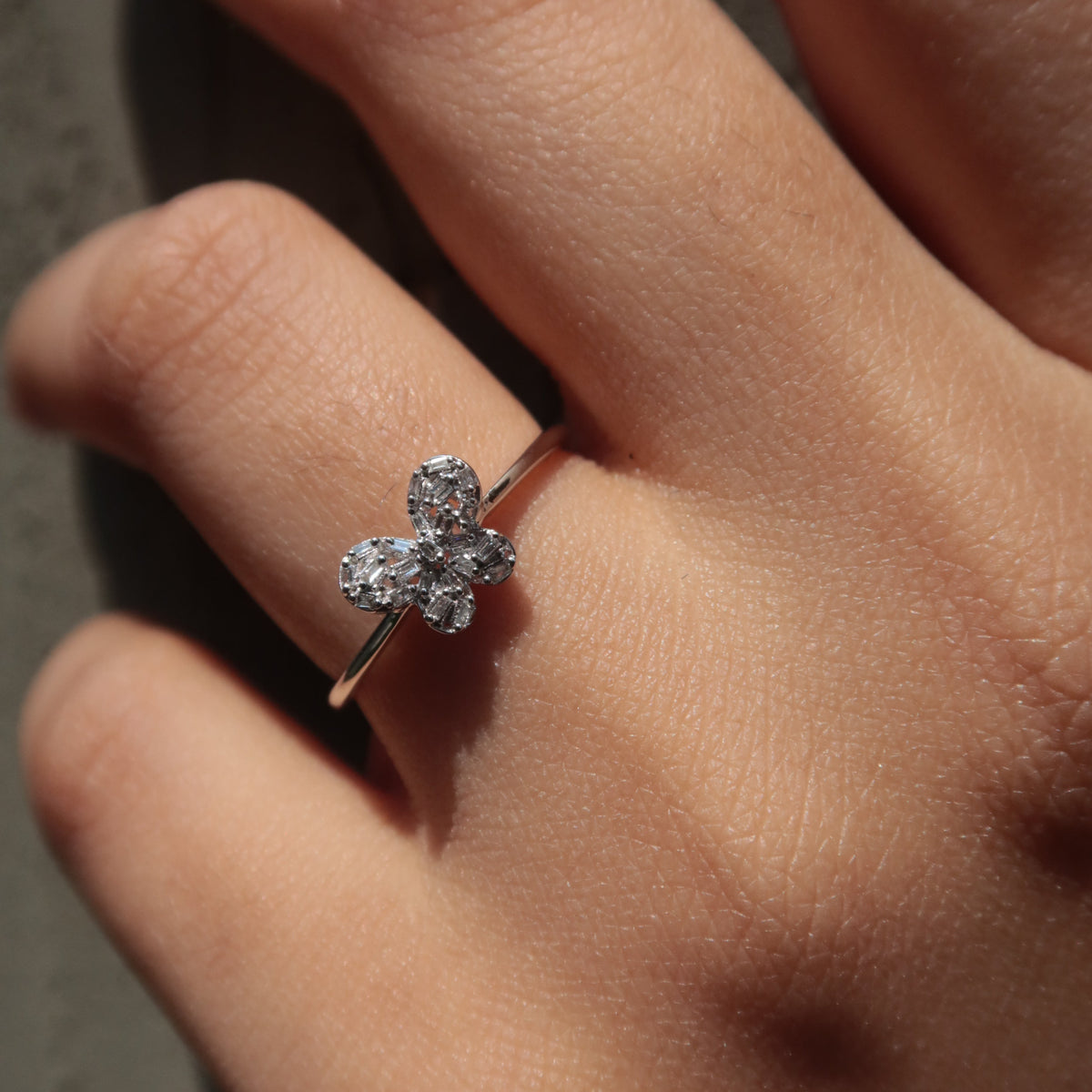 Yori Butterfly Diamond Ring - Psylish