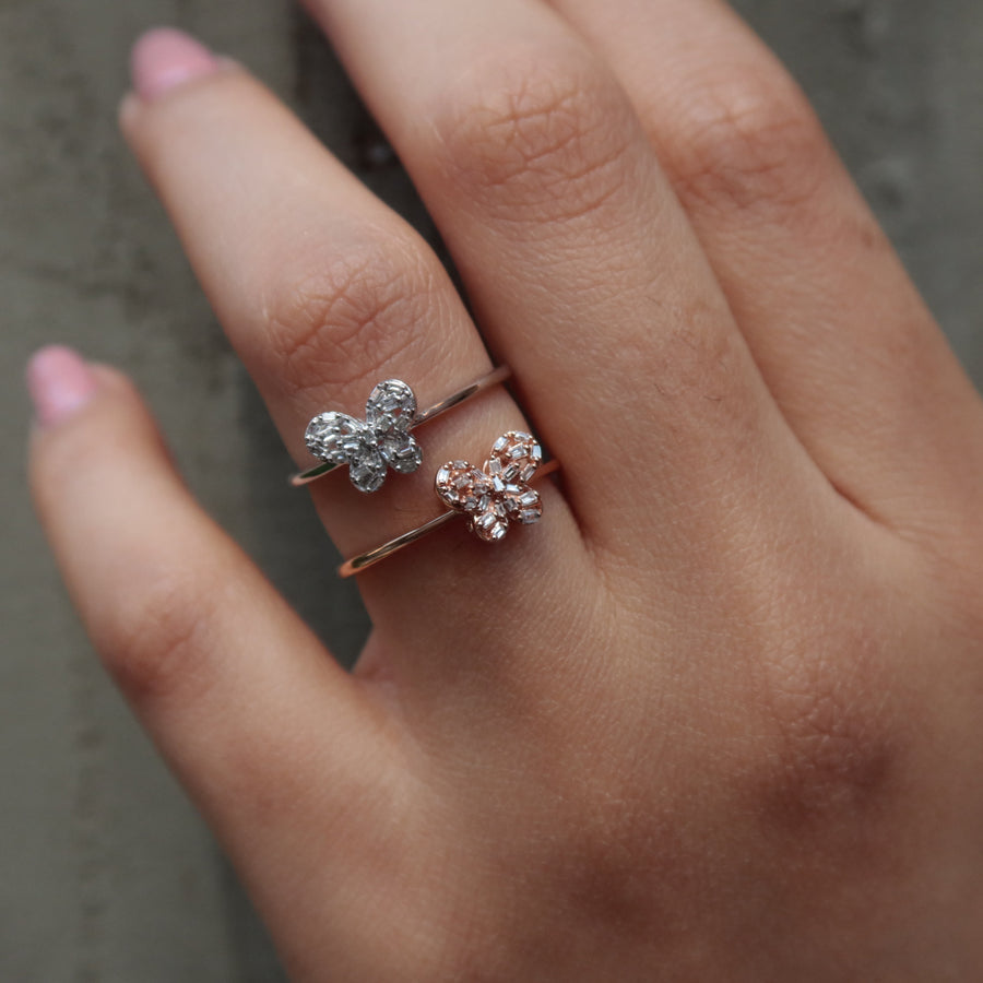 Yori Butterfly Diamond Ring - Psylish