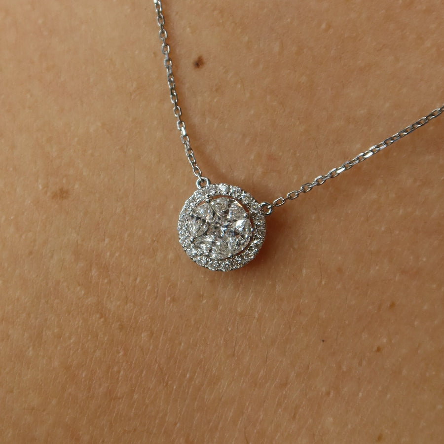 Alia Diamond Necklace - Psylish