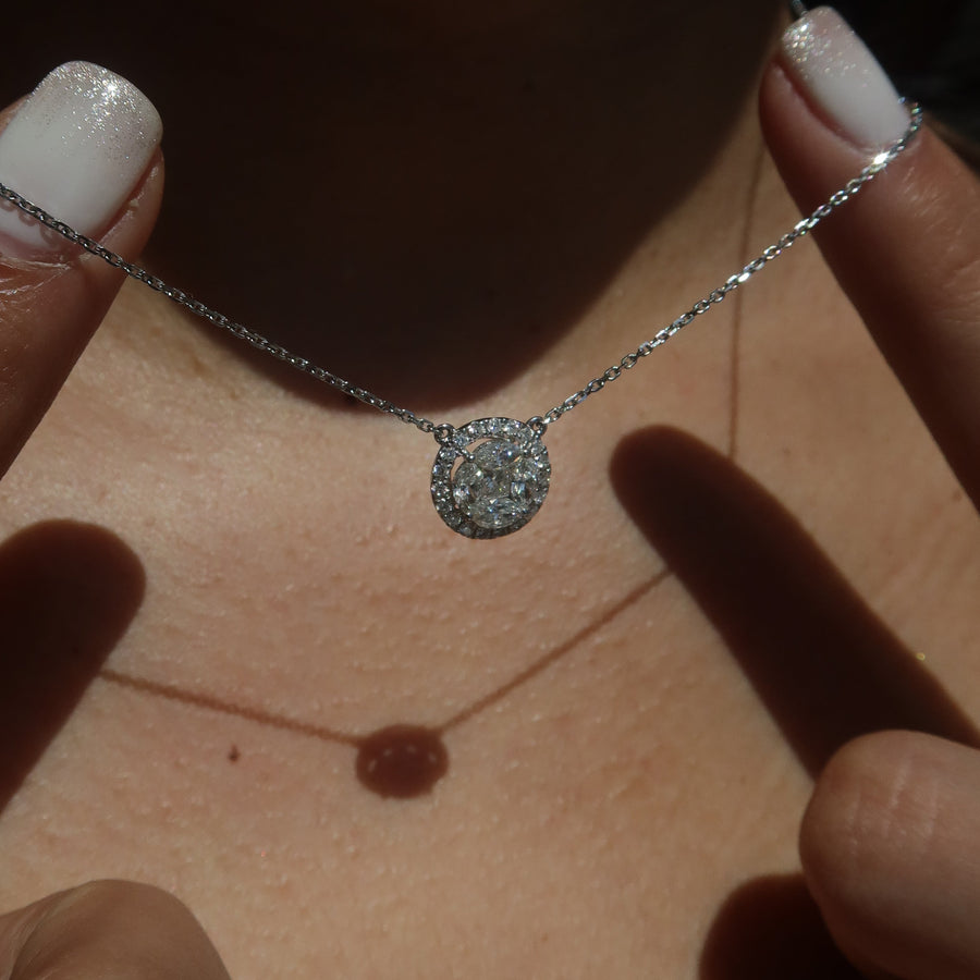 Alia Diamond Necklace - Psylish