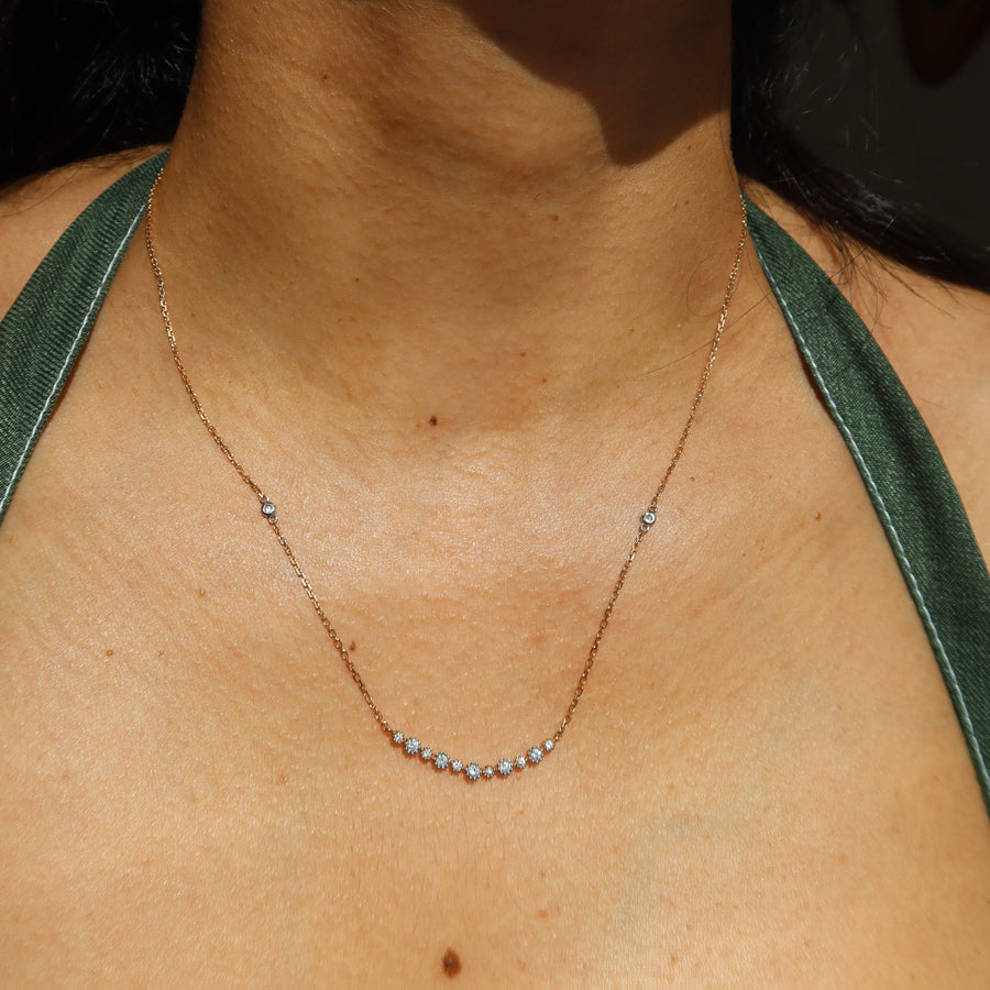 Ava Diamond Necklace - Psylish