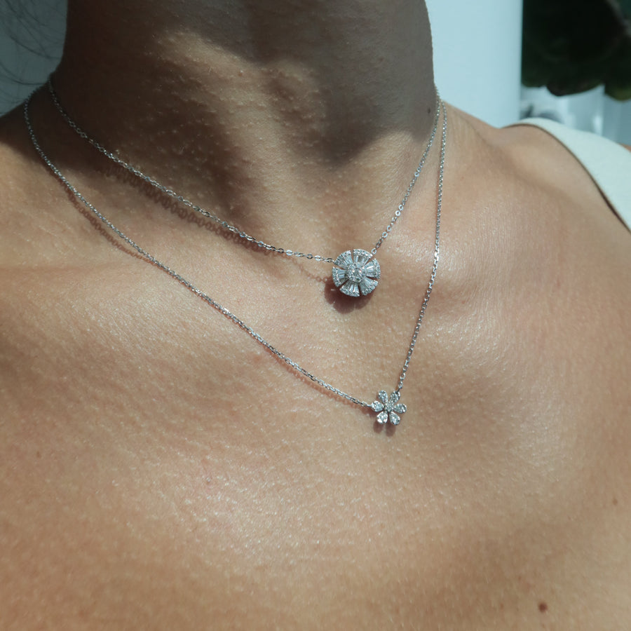 Lily Diamond Necklace - Psylish