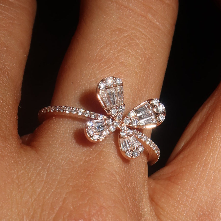 Abundance Butterfly Diamond Ring - Psylish