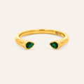 Isa Emerald Ring