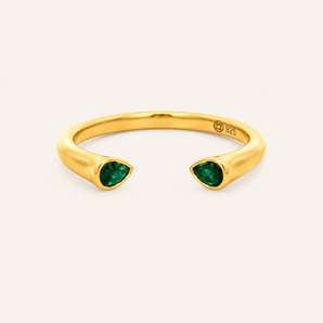 Isa Emerald Ring - Psylish