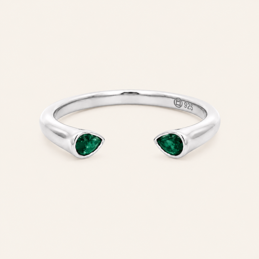 Isa Emerald Ring - Psylish