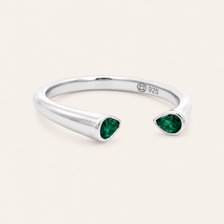 Isa Emerald Ring - Psylish