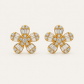 Izzy Fleur Diamond Stud Earrings