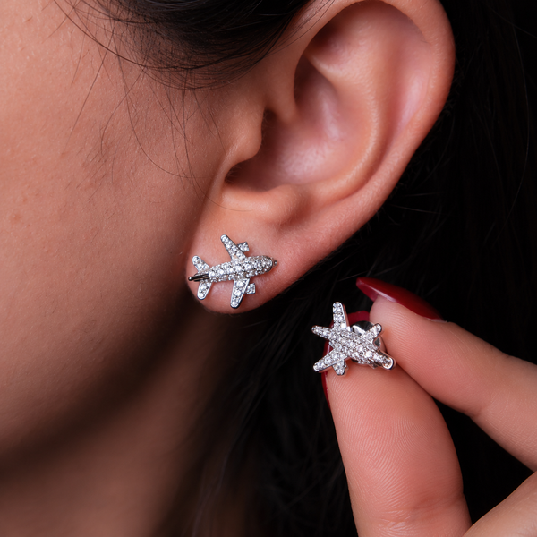Jetsetter Stud Earrings - Psylish