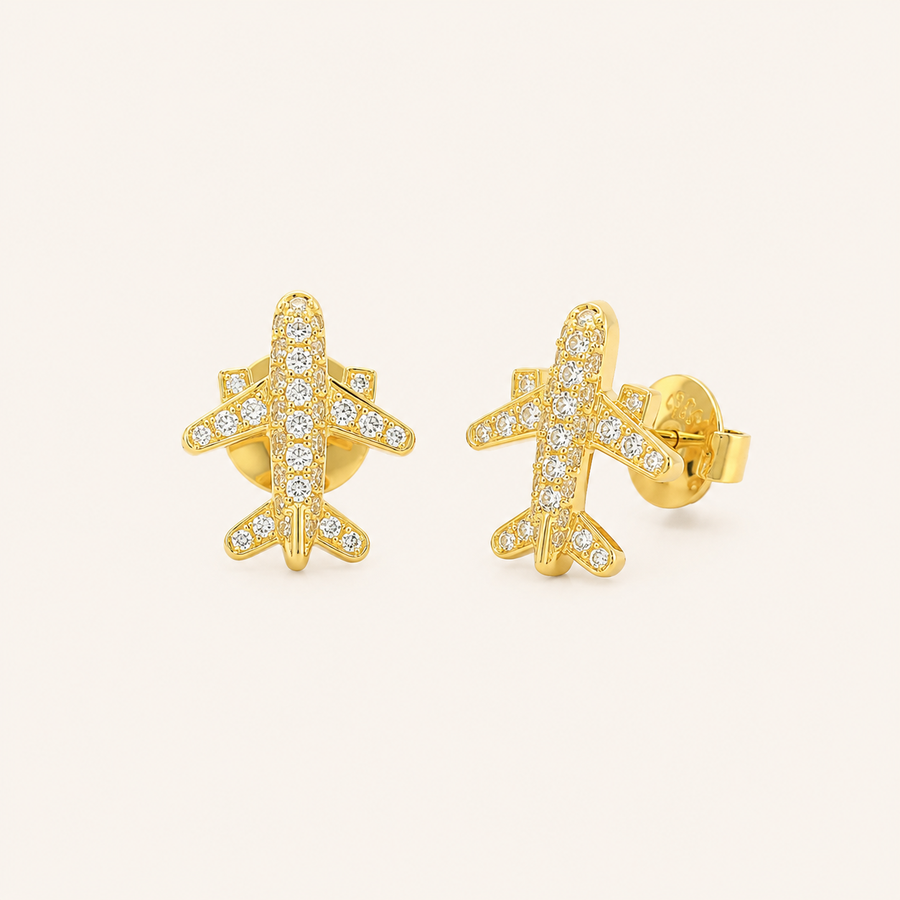 Jetsetter Stud Earrings - Psylish