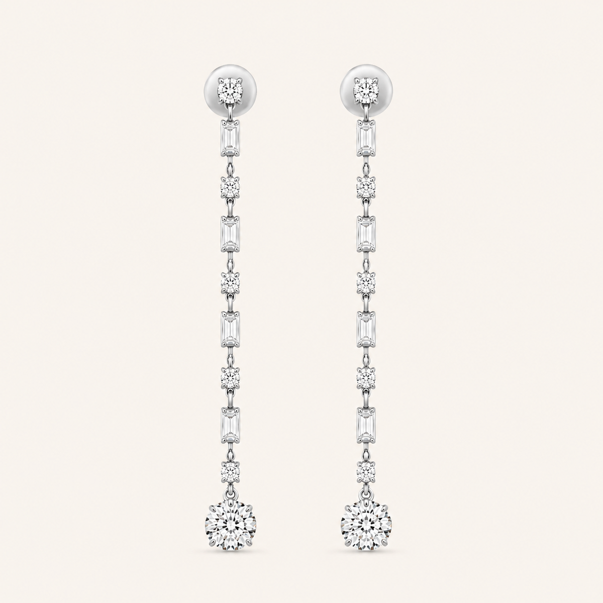 Lexy Diamond Earrings - Psylish
