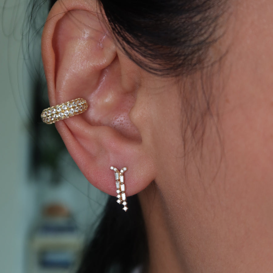 Lian Diamond Earrings - Psylish