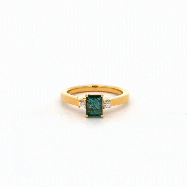 Lilo Emerald Ring - Psylish