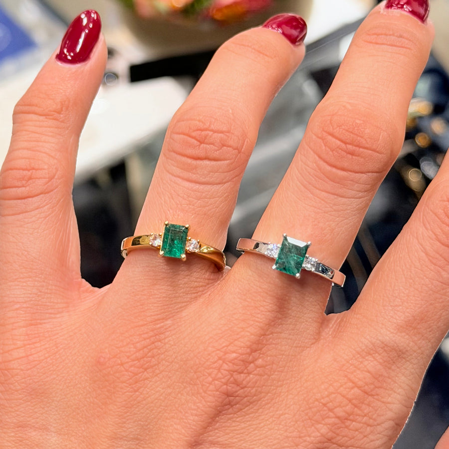Lilo Emerald Ring - Psylish
