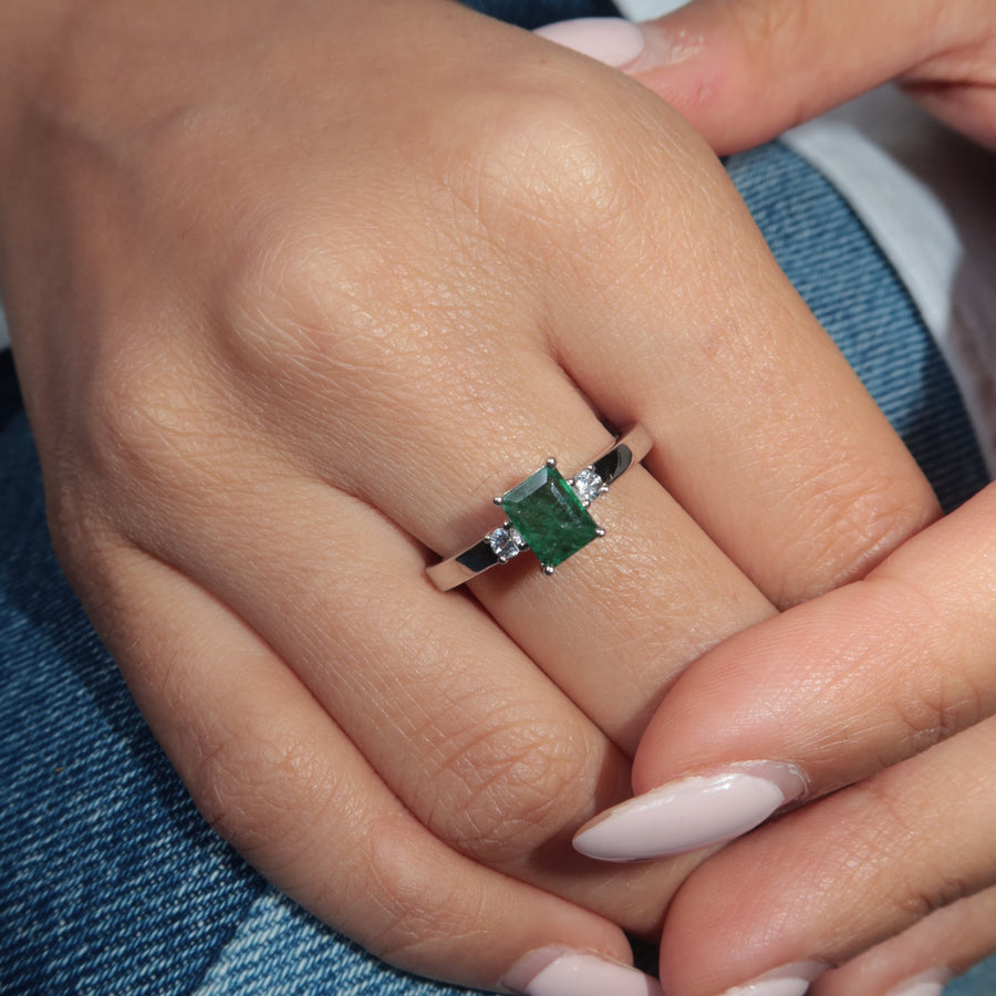 Lilo Emerald Ring - Psylish