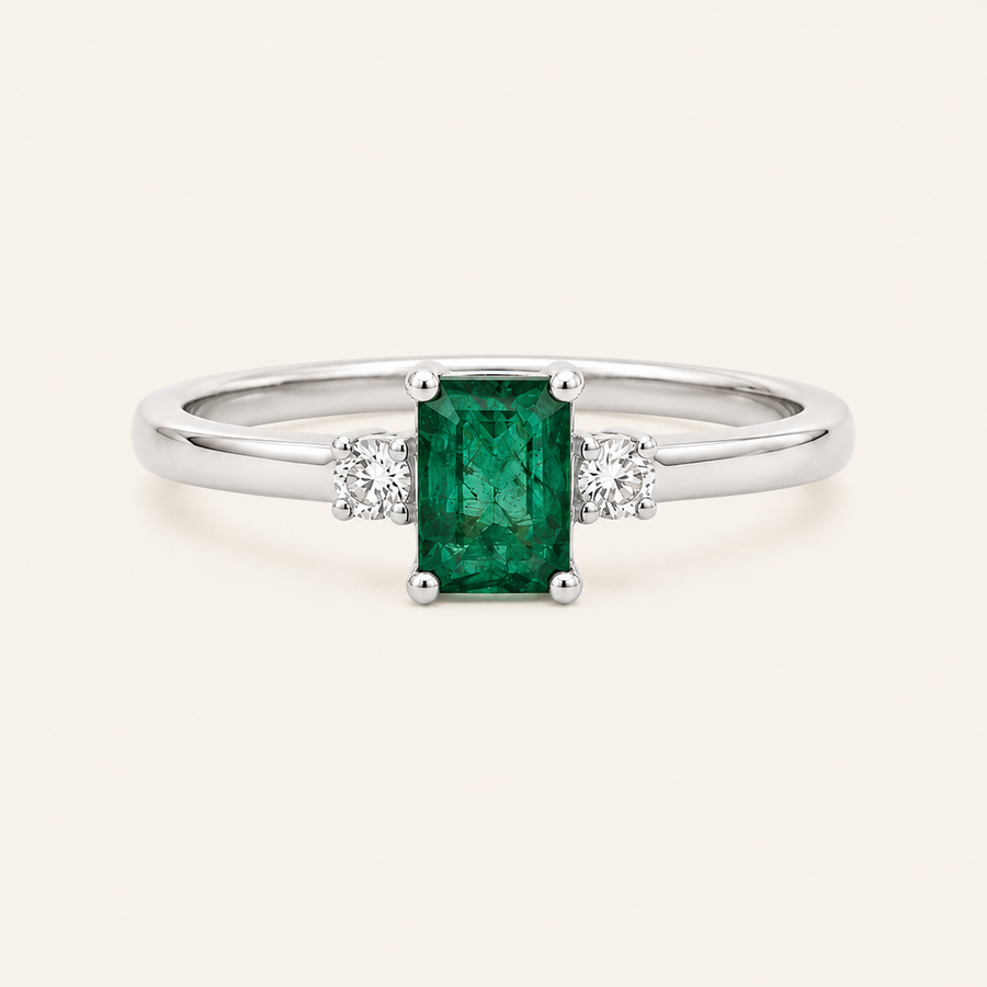 Lilo Emerald Ring - Psylish