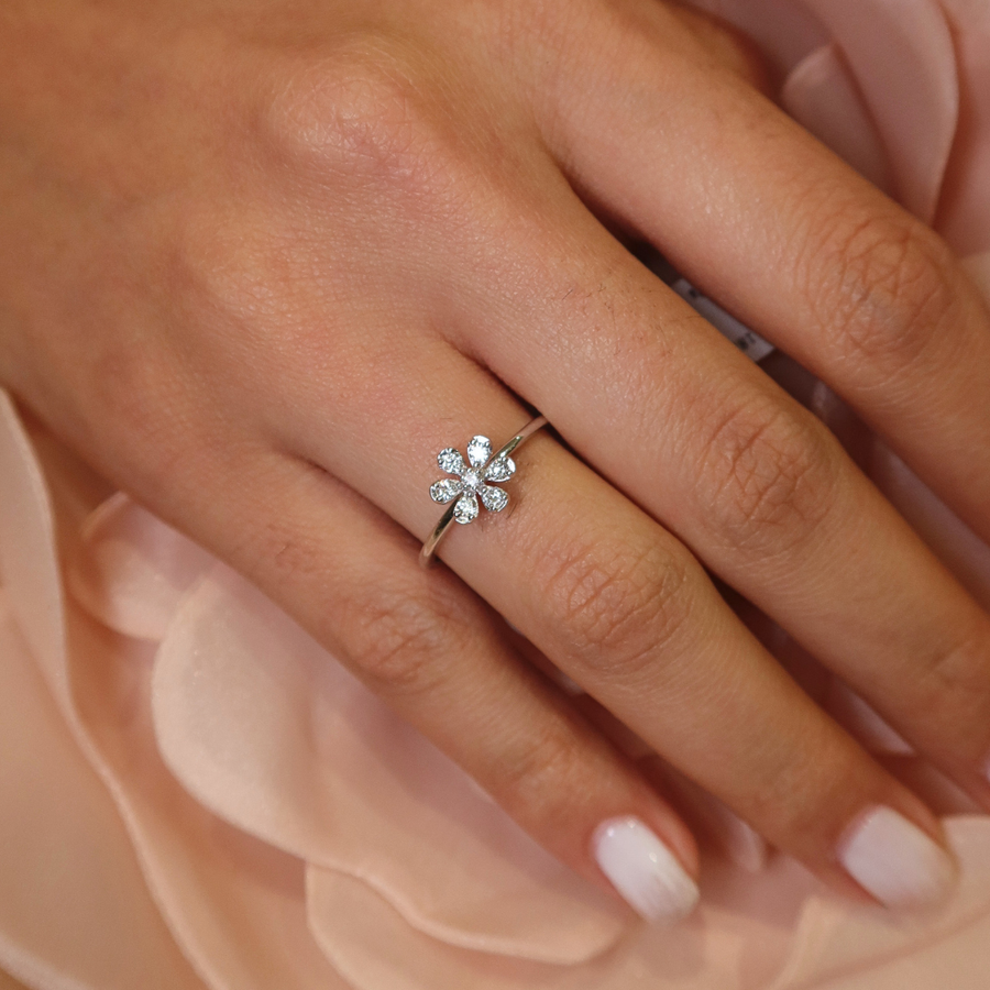 Lily Diamond Ring - Psylish