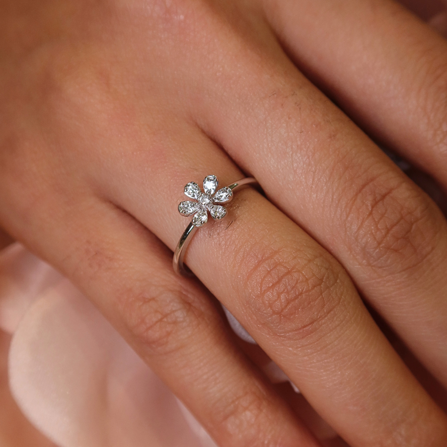 Lily Diamond Ring - Psylish