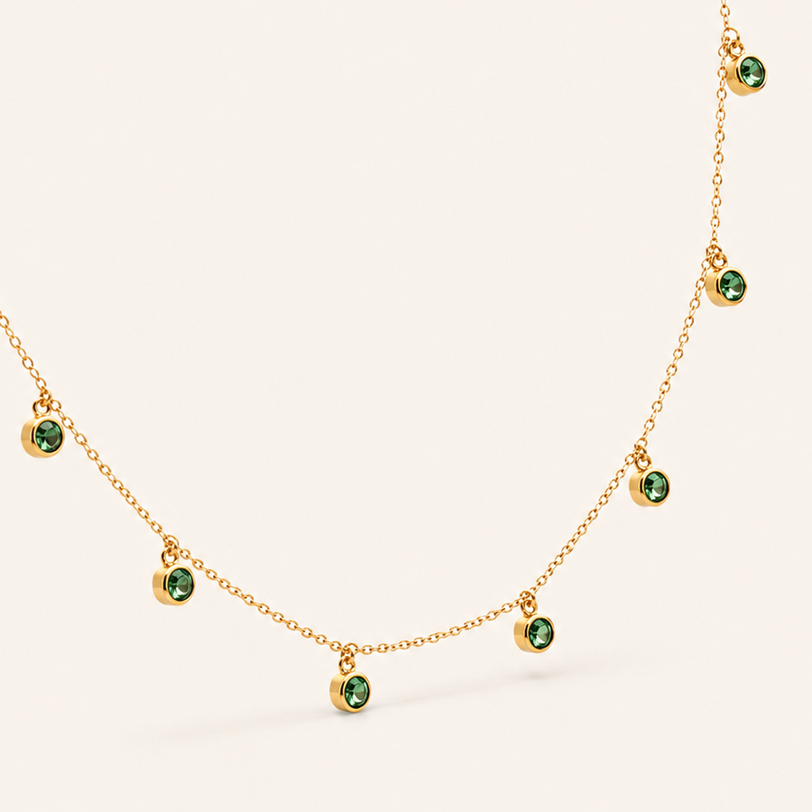 Lumina Emerald Necklace - Psylish