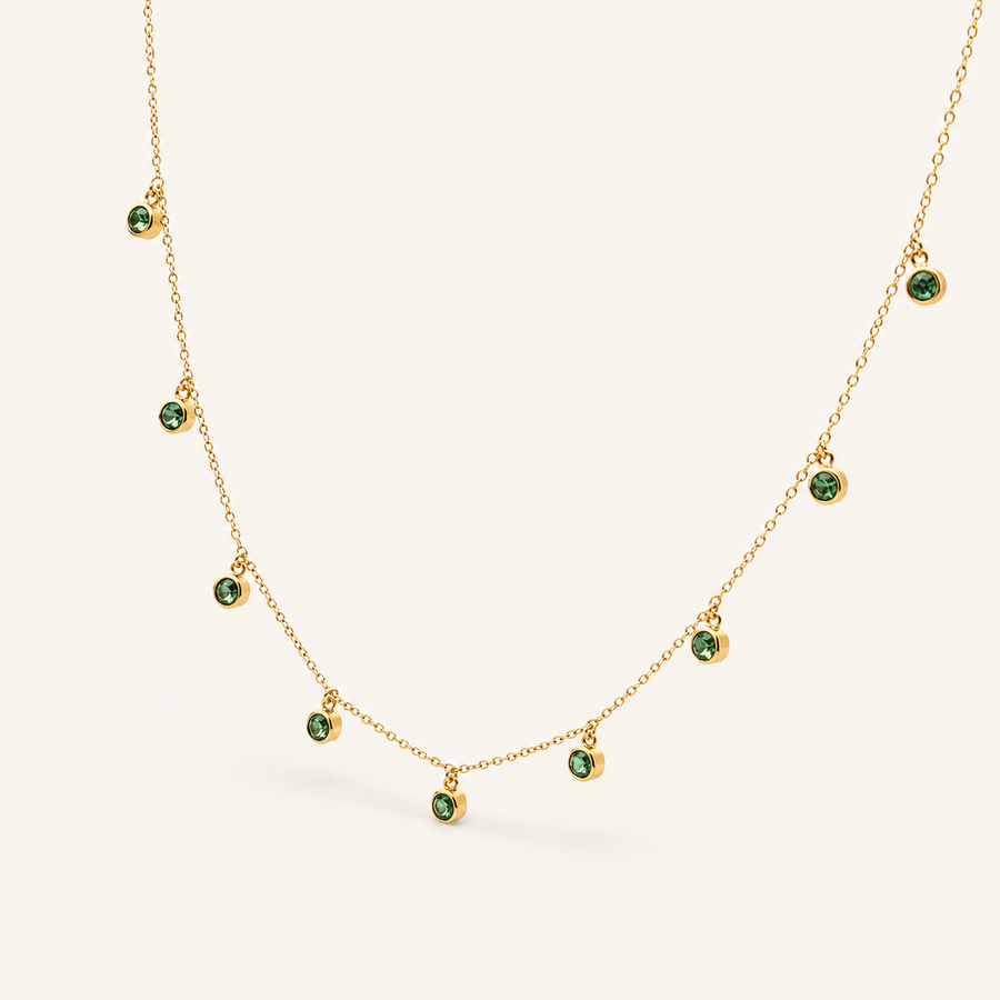 Lumina Emerald Necklace - Psylish
