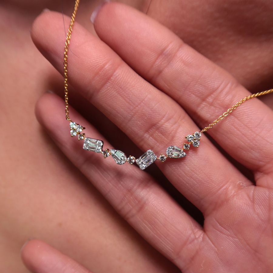 Mave Yellow Gold Necklace - Psylish