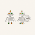Mini Bot Stud Earrings