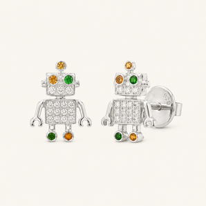 Mini Bot Stud Earrings - Psylish