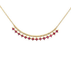 Aurelia Ruby Necklace - Psylish