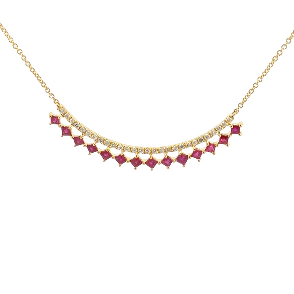 Aurelia Ruby Necklace - Psylish