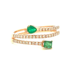 Aviva Emerald Ring - Psylish