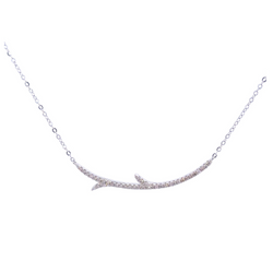 Tria White Necklace