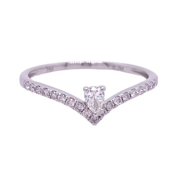 Raiya White Ring